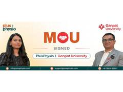 
      
      Ganpat University Partners with PlusPhysio 
      
      