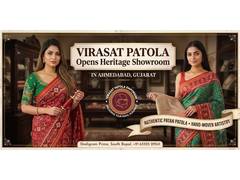 
      
      Virasat Patola Opens Heritage Showroom in Ahmedabad
      
      
