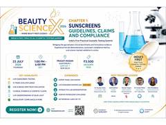 
      
      BeautyScienceX 2026 Unites India's Top Sunscreen Experts for Land
      
      