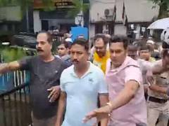 
      
      Eggs thrown at former TMC MLA’s son during police escort to court
      
      