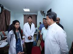 
      
      Tripura CM conducts surprise inspection at GB Pant Hospital
      
      