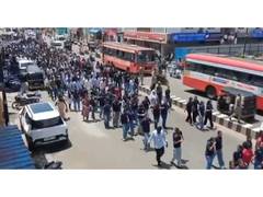 
      
      Karnataka: Youth Congress Protests in Ballari
      
      