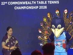 
      
      Delhi CM unveils official mascot of CWG Table Tennis C'ships 2026
      
      