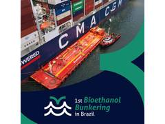 
      
      Brazil completes first bioethanol bunkering for container ship
      
      