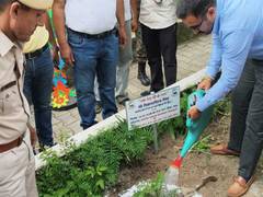 
      
      Himachal Governor leads plantation drive
      
      
