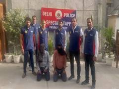 
      
      Delhi: Two arrested in murder case in Dwarka; hammer used in crim
      
      