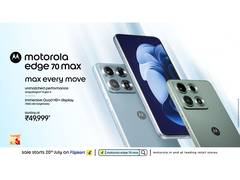 
      
      Motorola Launches edge 70 max with Snapdragon® 8 Gen 5
      
      