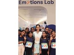 
      
      Isha Ambani joins children at ‘Emotions Lab’
      
      