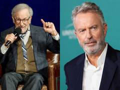 
      
      'Jurassic Park' director Steven Spielberg remembers Sam Neill
      
      
