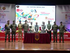 
      
      Governor, CM lead Imphal's celebration of Durand Cup Trophy tour
      
      