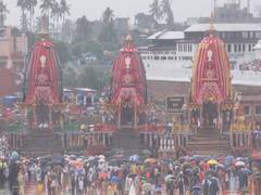 
      
      Pahandi rituals begin ahead of Puri Rath Yatra
      
      