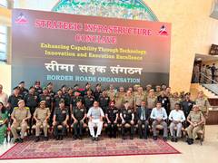 
      
      Rajnath Singh hails BRO at strategic infrastructure conclave
      
      