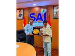 
      
      Gaud receives warm welcome at SAI CRC Bhopal
      
      
