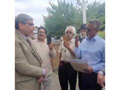 
      
        Kashmiri diaspora held anti-Pakistan protest 
      
      
