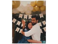 
      
      Vicky Kaushal wishes Katrina Kaif happy birthday
      
      