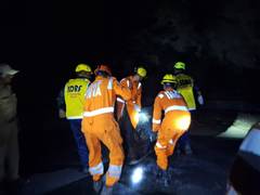 
      
      Truck plunges into gorge on Tarsali Phata road in Rudraprayag
      
      