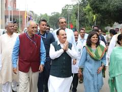 
      
      Nadda reviews newly inaugurated healthcare facilities at PGIMER
      
      