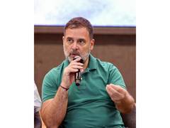 
      
      Rahul Gandhi congratulates Skyroot, ISRO on Vikram-1 launch
      
      