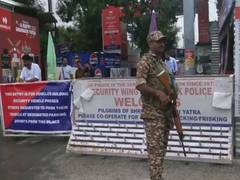 
      
      Amarnath Yatra temporarily suspended on Pahalgam, Baltal routes
      
      