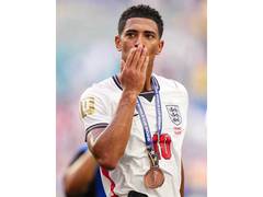 
      
      Jude Bellingham after England secures 3rd position in FIFA WC
      
      