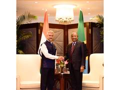 
      
      Jaishankar meets Zanzibar President
      
      