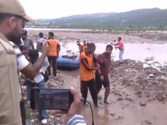 
      
      J-K: Jammu police, NDRF rescue youths stranded in Tawi River
      
      