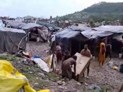 
      
      Floodwaters inundate new bus stand area in J-K's Rajouri
      
      