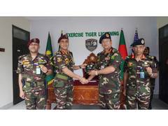 
      
      Bangladesh-US army begins 