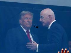 
      
      Trump to hand WC trophy to champions of Argentina-Spain final
      
      