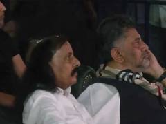 
      
      CM DK Shivakumar attends public screening of FIFA World Cup 2026
      
      