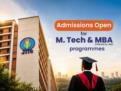 
      
      JIIT Opens Admissions for M.Tech and MBA Programmes
      
      
