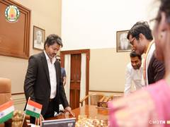 
      
      Tamil Nadu CM Vijay hails state's chess legacy on World Chess Day
      
      