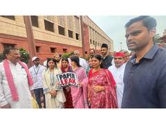 
      
      SP protests in Parliament over alleged NEET paper leak
      
      