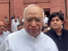 
      
      Mallikarjun Kharge slams PM Modi over NEET, Ram Mandir Trust
      
      