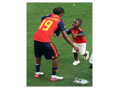 
      
      Yamal's bro becomes cutest part of Spain's title celebrations
      
      