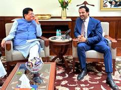 
      
      Piyush Goyal holds talks with UAE Economy Minister to deepen trad
      
      