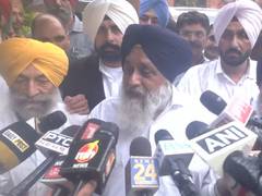 
      
      SAD chief Sukhbir Singh Badal appears before SIT for fourth time
      
      