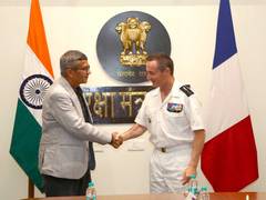 
      
      India-France reaffirm commitment to strengthening defence ties
      
      