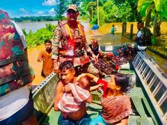 
      
      Indian Army rescues over 200 civilians in flood-hit Upper Assam
      
      