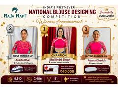 
      
      Raja Rani Coaching Concludes India's First National Blouse
      
      