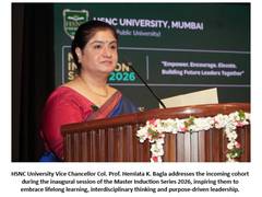 
      
      HSNC University Vice Chancellor Challenges Every Student
      
      