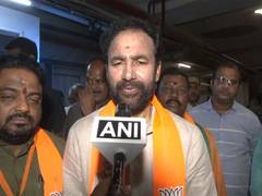 
      
      Union Minister G Kishan Reddy slams Congress protest
      
      