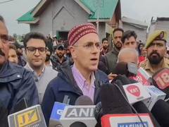 
      
      J-K: CM Omar Abdullah visits flood-hit Budgam
      
      