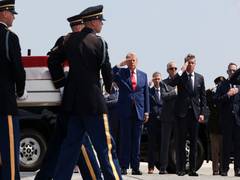 
      
      Trump attends return of 4 US soldiers killed in Iran war 
      
      