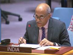 
      
      India slams Pakistan over IWT issue at UNSC
      
      