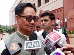 
      
      Rijiju claims INDIA bloc imposed conditions to discuss paper leak
      
      