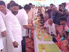 
      
      Ministers serve biryani to 'Jana Nayagan' fans
      
      