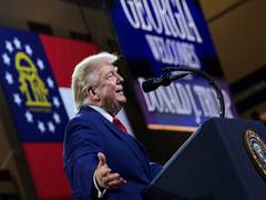 
      
      'Golden Age is upon us': Trump rallies Georgia ahead of midterms
      
      