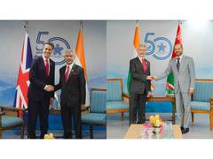 
      
      Jaishankar holds bilateral meetings on ASEAN sidelines
      
      