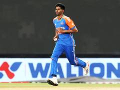 
      
      Mayank Yadav after match-winning return against Zimbabwe 
      
      